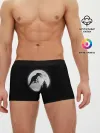 Мужские трусы боксеры / T-REX НА ЛУНЕ /