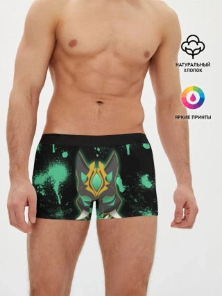 Мужские трусы боксеры / XIAO | БРЫЗГИ | СЯО