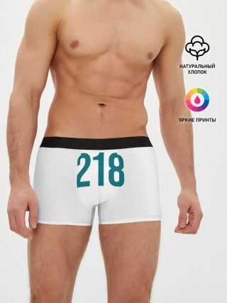 Мужские трусы боксеры / Squid game - Чхо Сан Воо 218