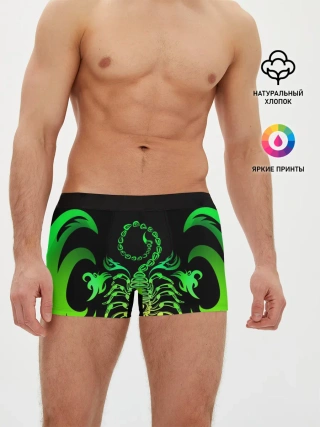 Мужские трусы боксеры / Acid scorpion