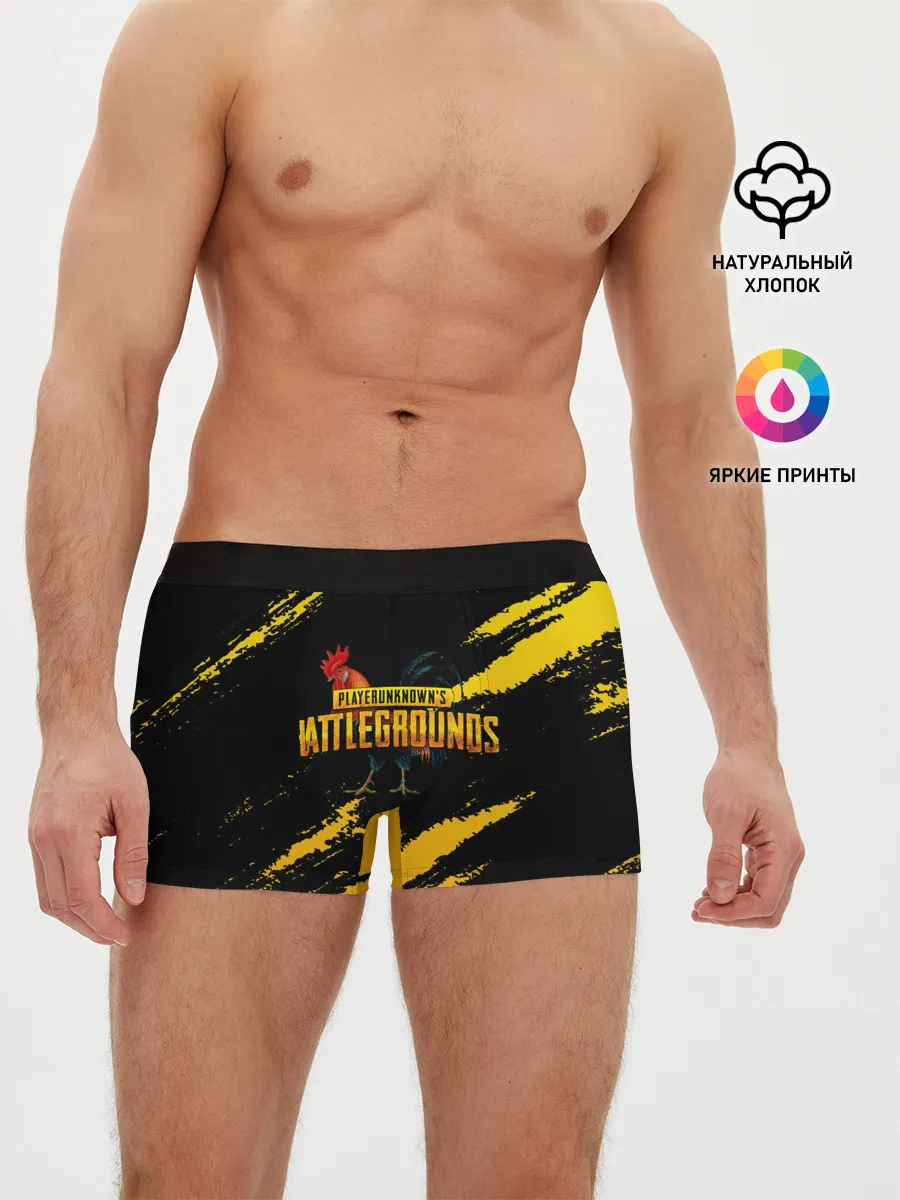 Мужские трусы боксеры / Playerunknowns Battlegrounds: Петух.