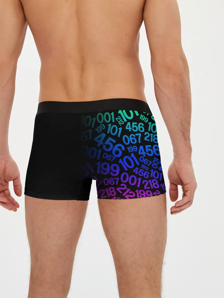 Мужские трусы боксеры / ИГРА В КАЛЬМАРА / SQUID GAME / КУКЛА / УЗОР