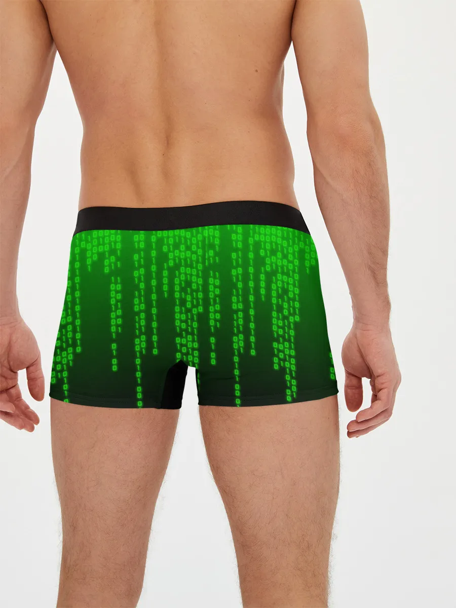 Мужские трусы боксеры / BITCOIN / БИТКОИН / CRYPTO / КРИПТА