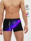 Мужские трусы боксеры / MERCEDES-BENZ / МЕРСЕДЕС-БЕНЗ / ПУРПУРНЫЙ