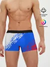 Мужские трусы боксеры / Флаг РФ триколор