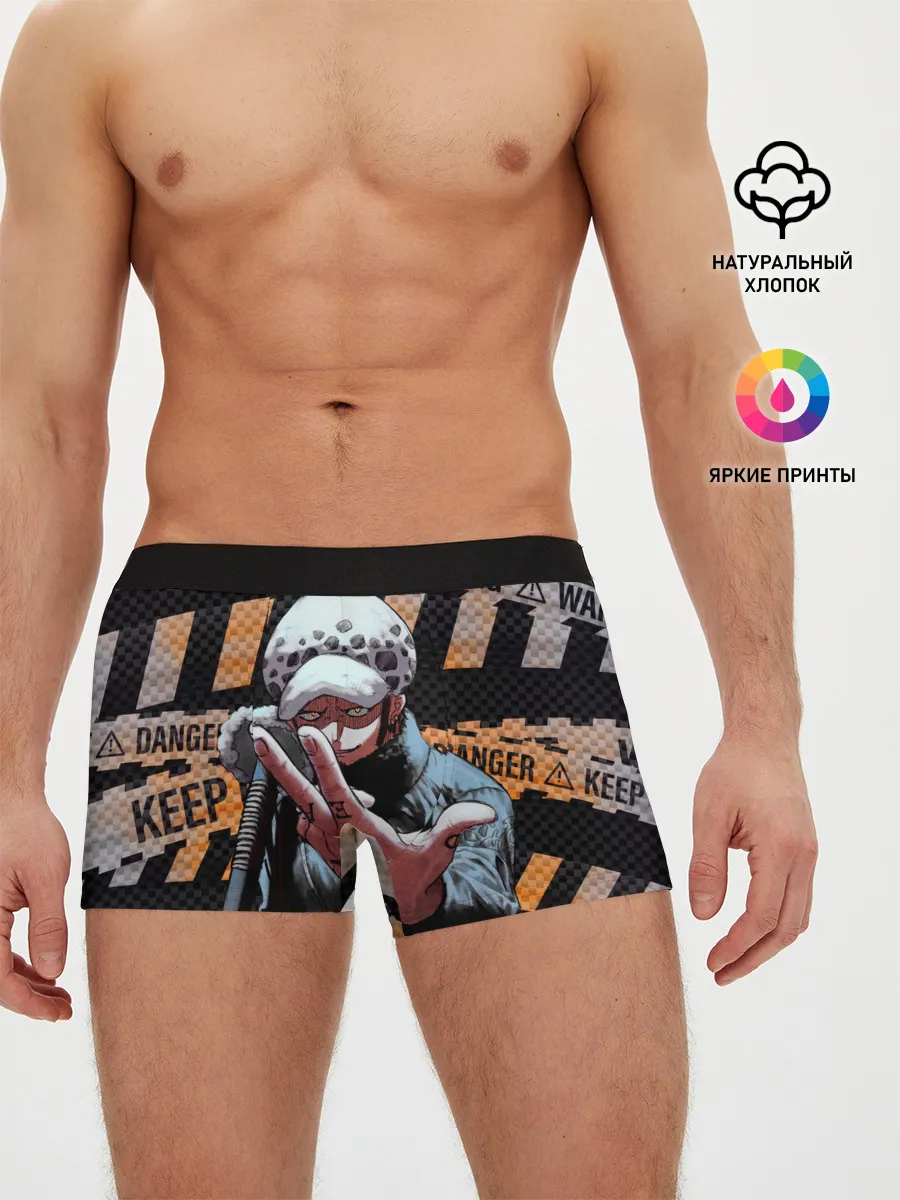 Мужские трусы боксеры / Трафальгар Ло особо опасен