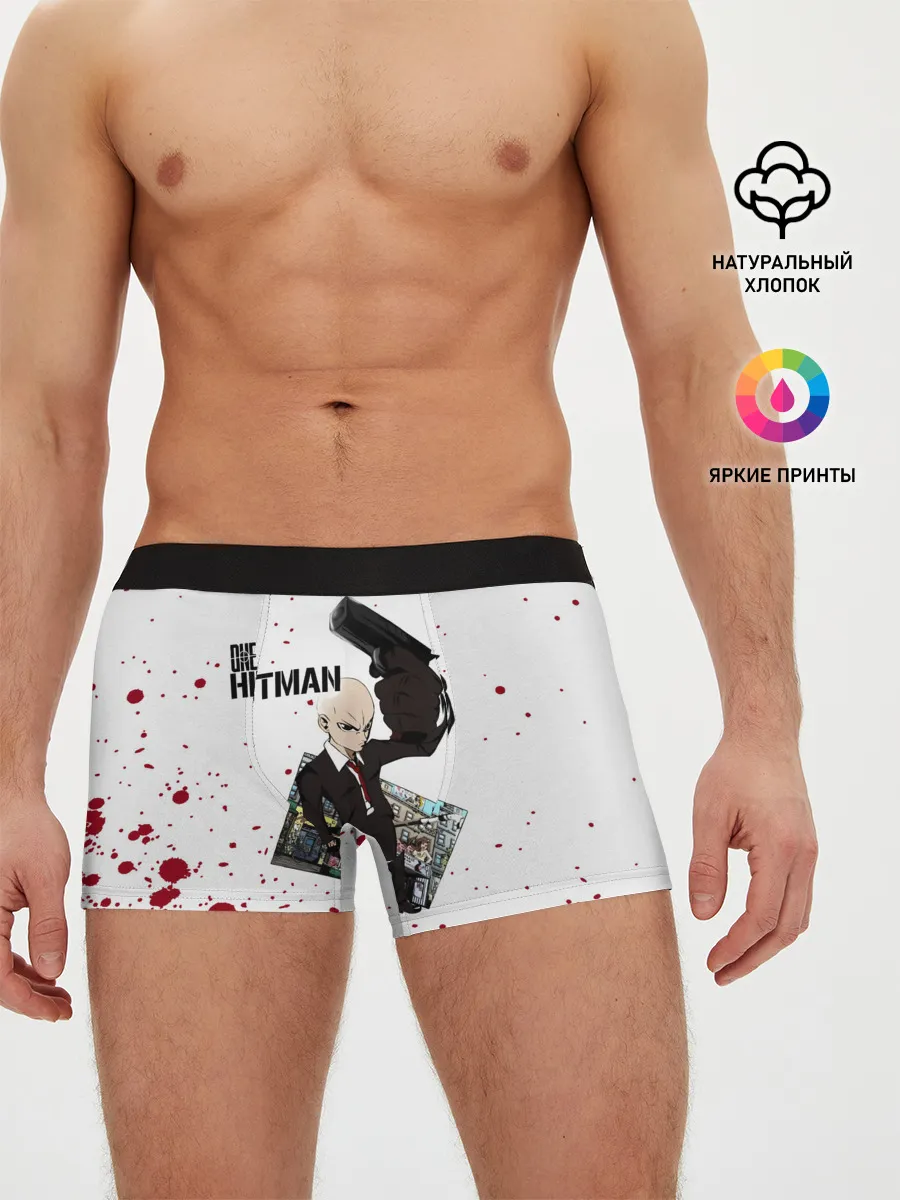 Мужские трусы боксеры / ONE HITMAN