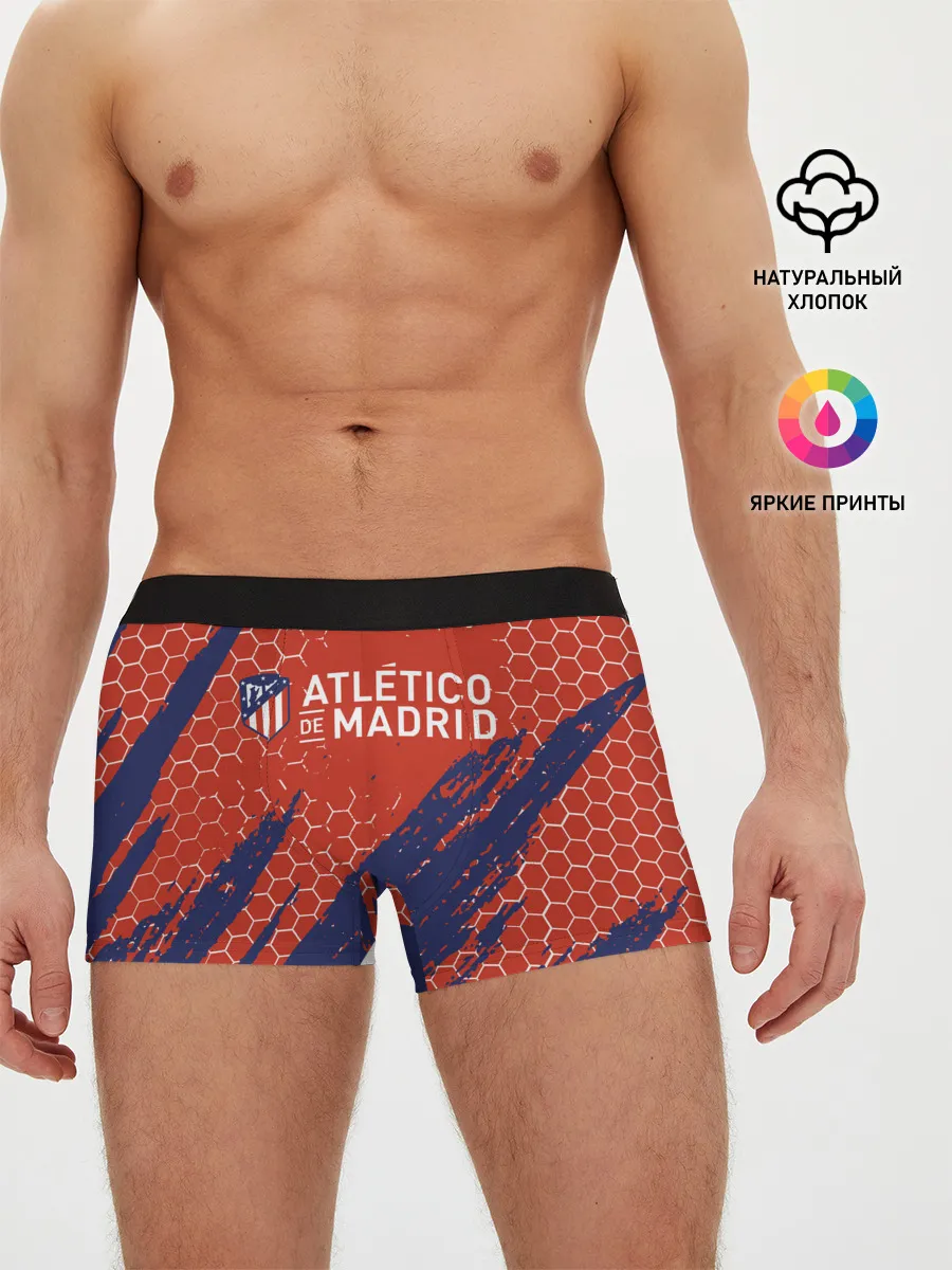 Мужские трусы боксеры / Atletico Madrid: Football Club.