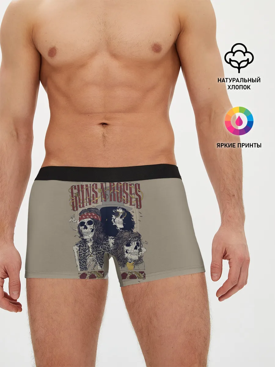 Мужские трусы боксеры / GNR Skeletons