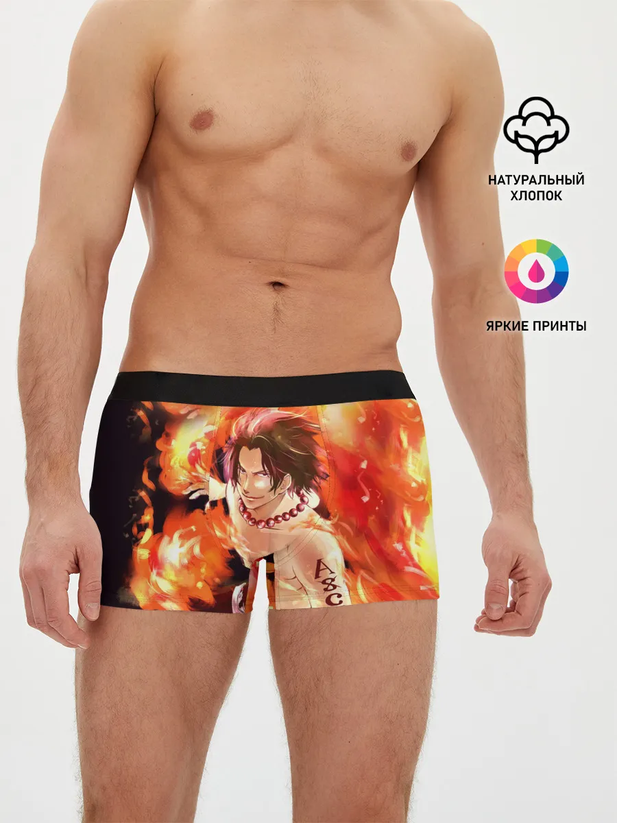 Мужские трусы боксеры / ONE PIECE ASCE HERO