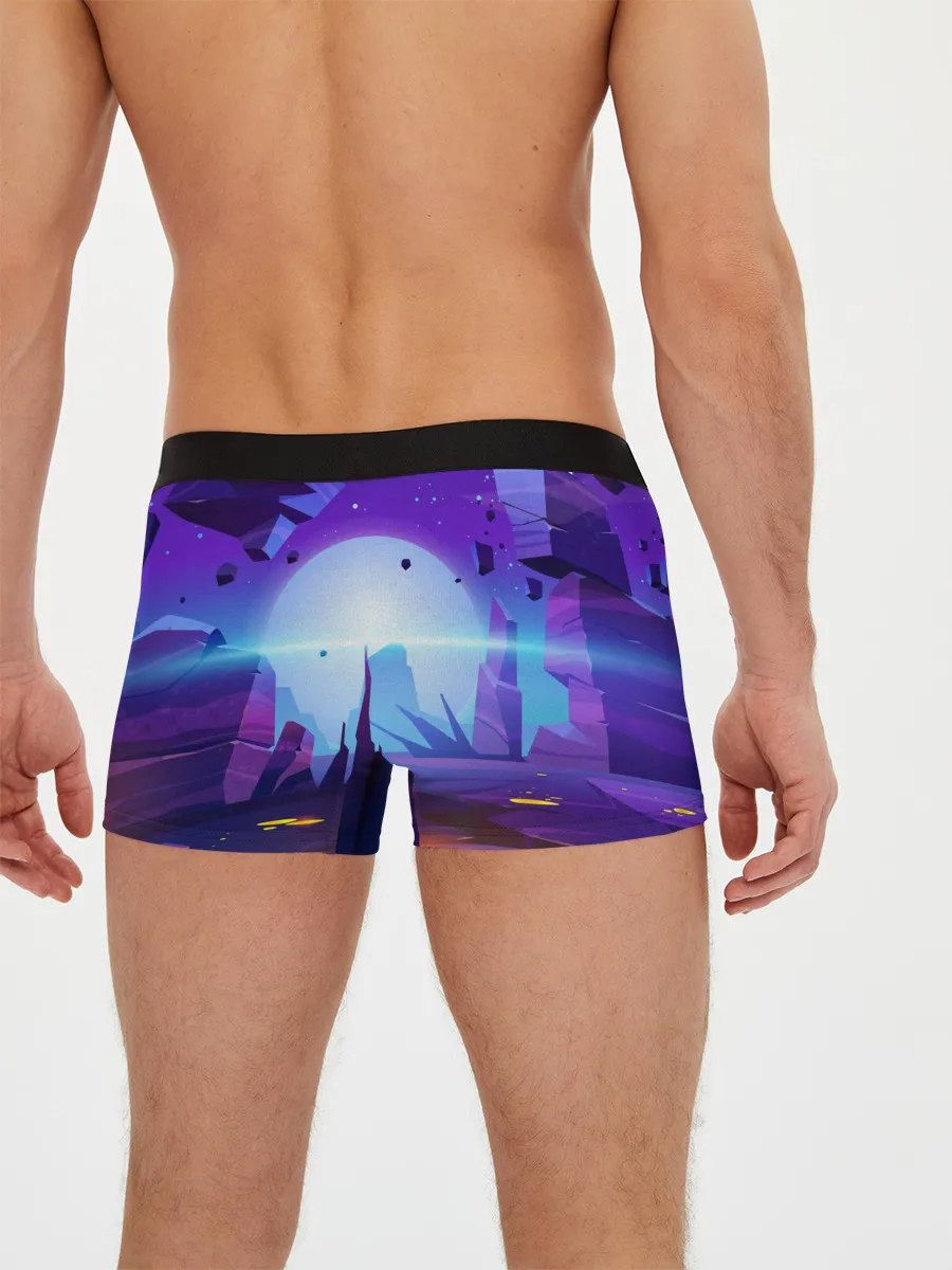 Мужские трусы боксеры / Minecraft на коне!