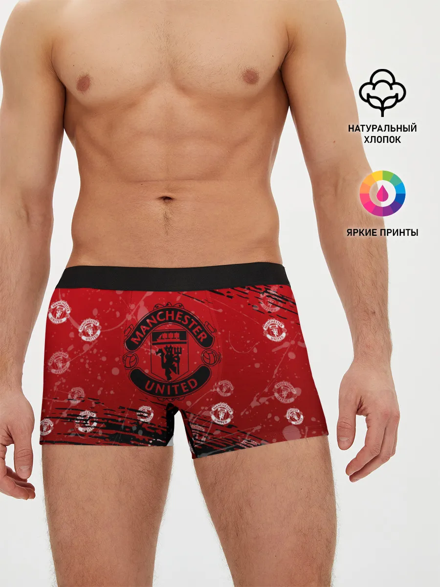 Мужские трусы боксеры / Manchester United: Возвращения Ronaldo.