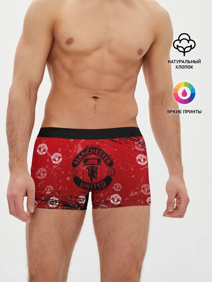 Мужские трусы боксеры / Manchester United: Возвращения Ronaldo.