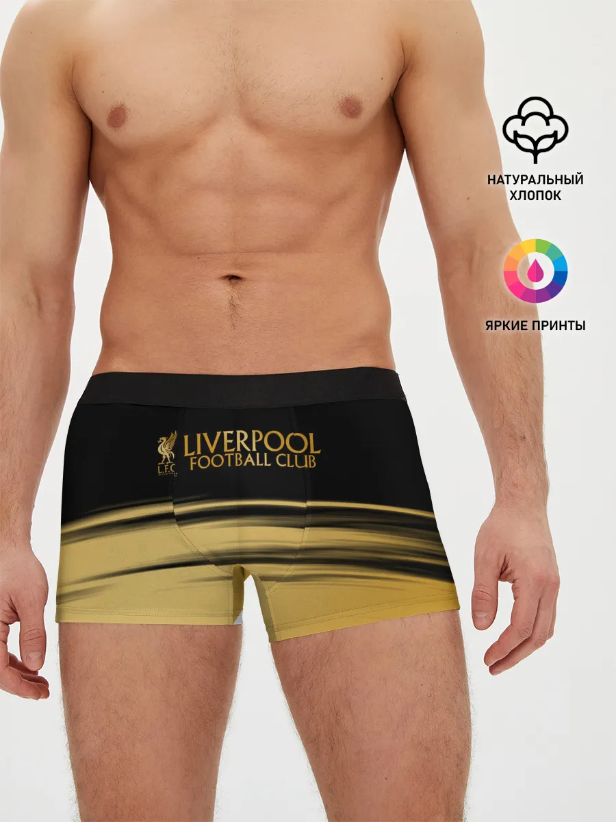 Мужские трусы боксеры / Ливерпуль. Футбольный клуб.