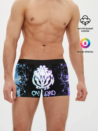 Мужские трусы боксеры / OVERLORD | оверлорд neon | НЕОН