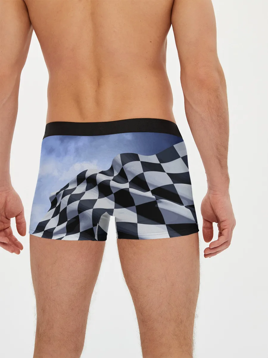 Мужские трусы боксеры / Bully - легендарный гонщик