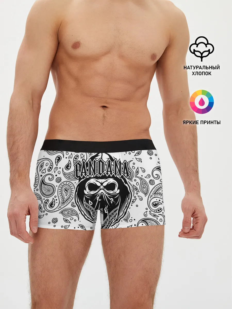 Мужские трусы боксеры / BANDANA