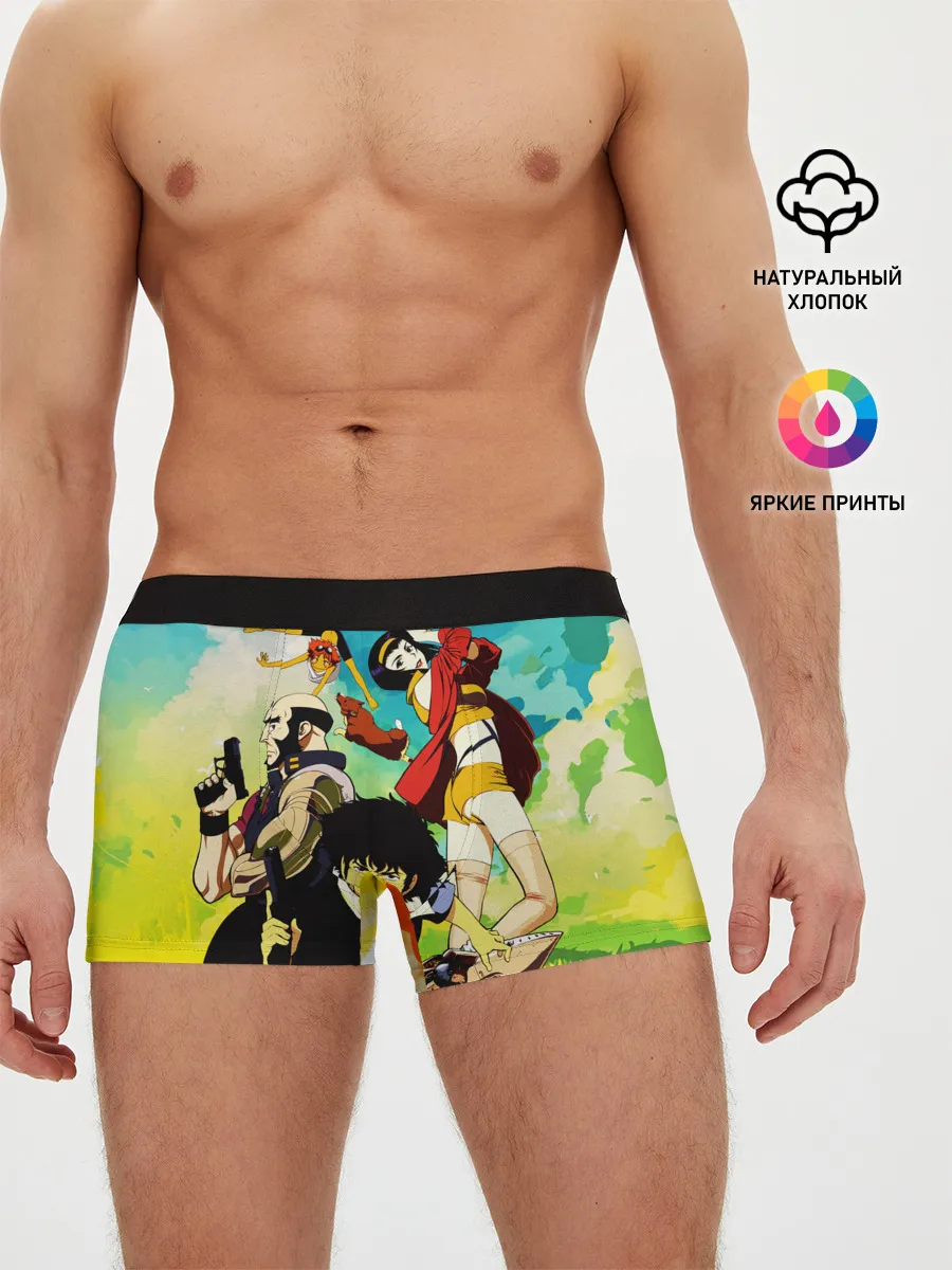 Мужские трусы боксеры / Cowboy Bebop All