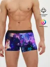 Мужские трусы боксеры / НЕОНОВЫЕ КОСМОС / NEON SPACE