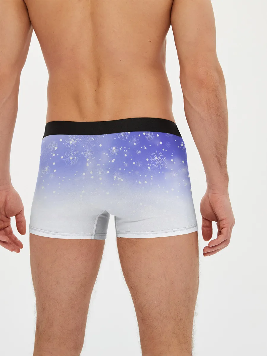 Мужские трусы боксеры / Новогодний Лабрадор / New Years Labrador