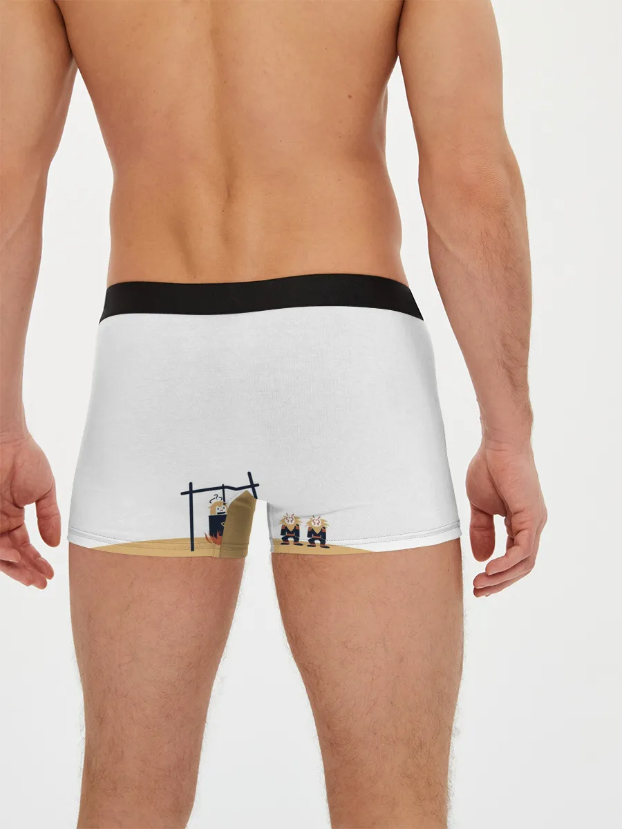 Мужские трусы боксеры / ПАЙМОН И ХИЛИЧУРЛЫ