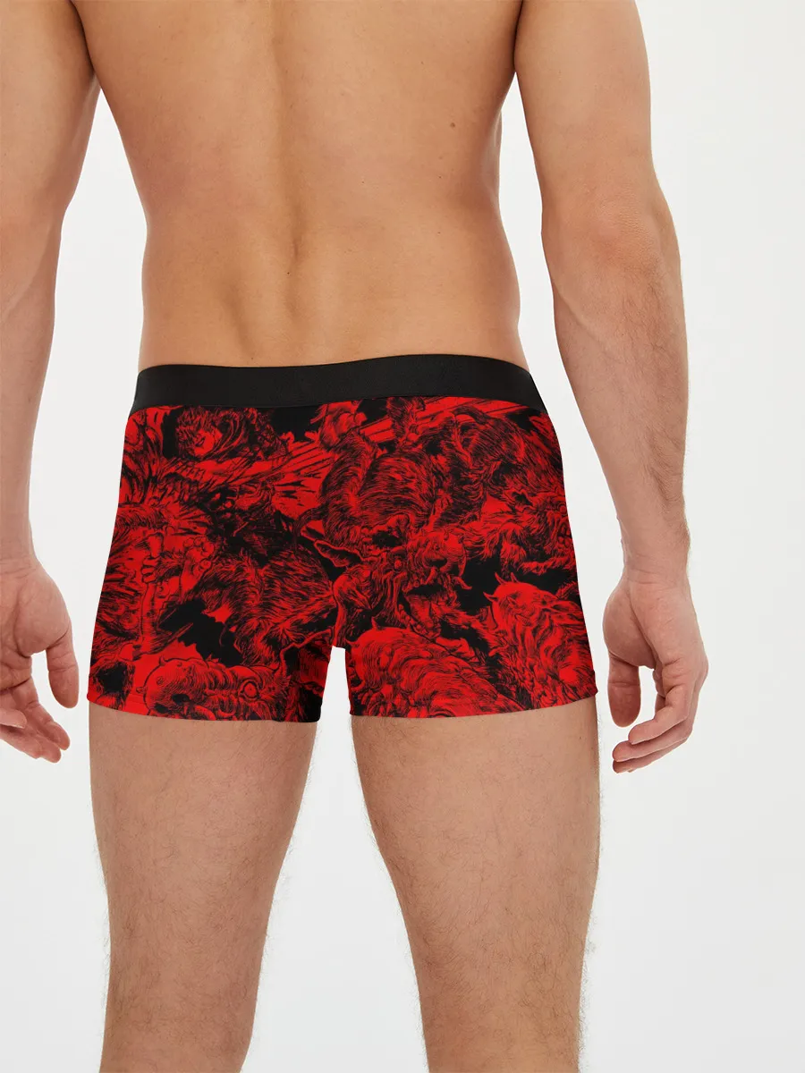 Мужские трусы боксеры / BERSERK skulls