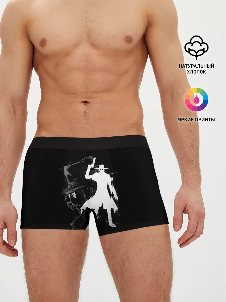 Мужские трусы боксеры / Силуэт Hellsing