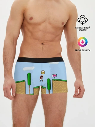 Мужские трусы боксеры / Mario
