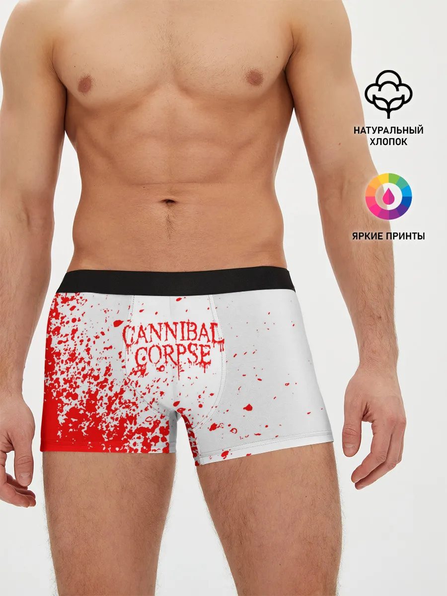 Мужские трусы боксеры / cannibal corpse.