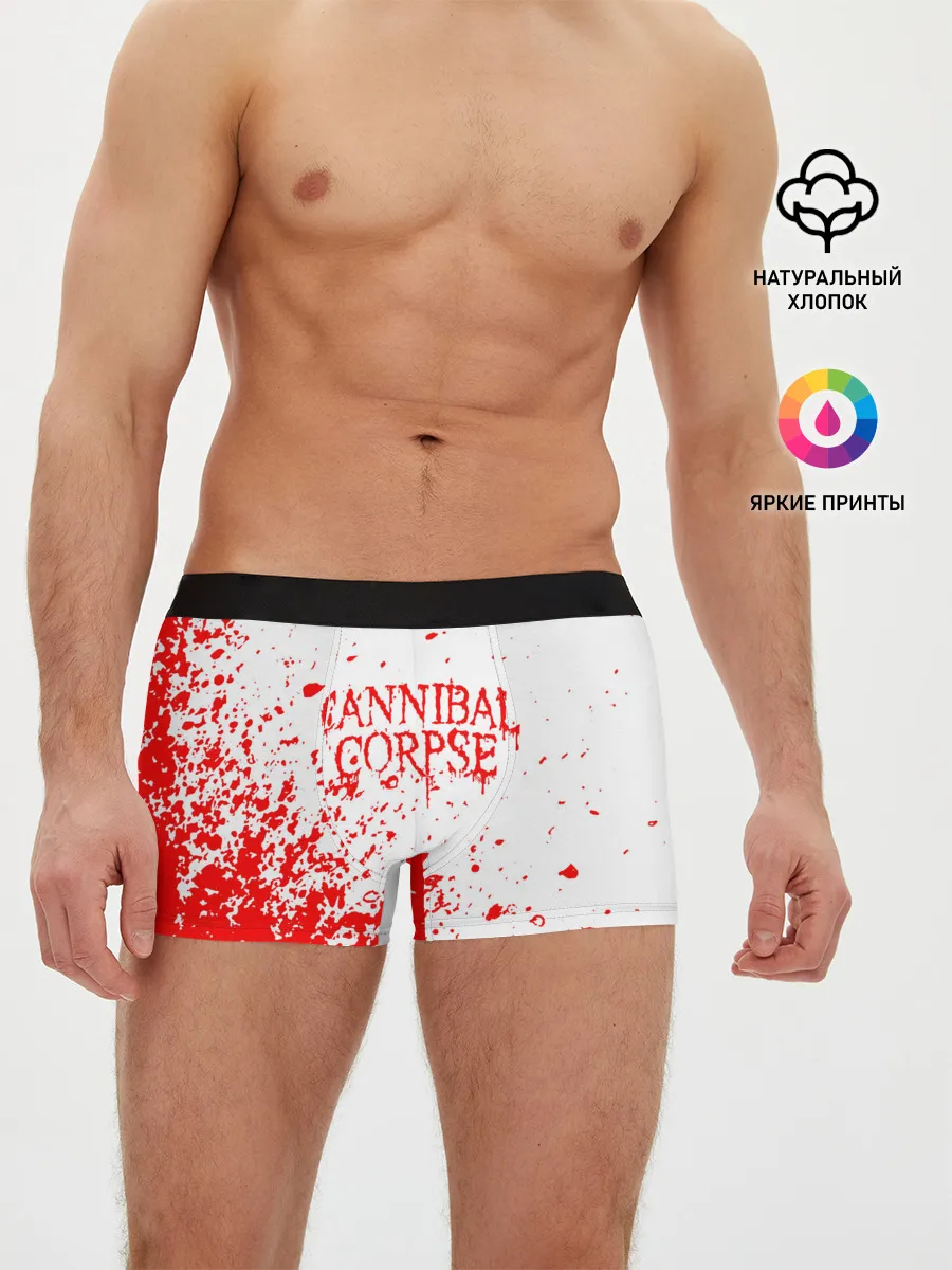 Мужские трусы боксеры / cannibal corpse.