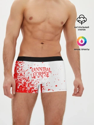 Мужские трусы боксеры / cannibal corpse.
