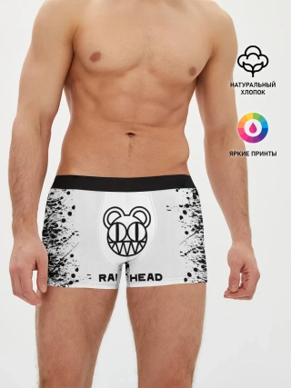 Мужские трусы боксеры / radiohead