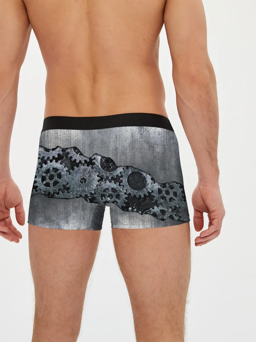 Мужские трусы боксеры / Шестеренки