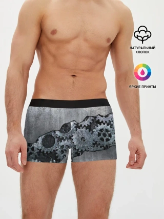 Мужские трусы боксеры / Шестеренки