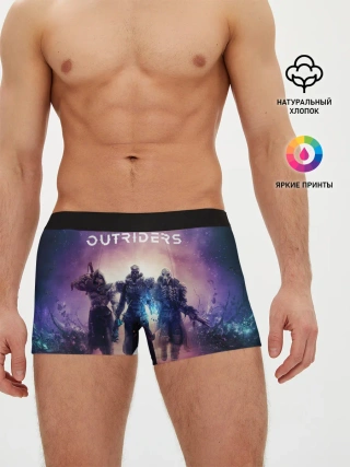 Мужские трусы боксеры / Outriders