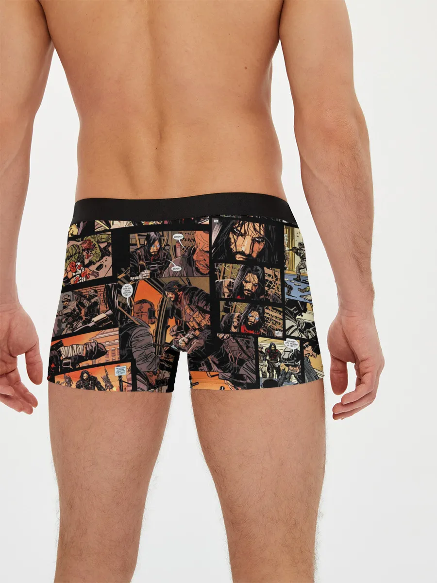 Мужские трусы боксеры / BRZRKR