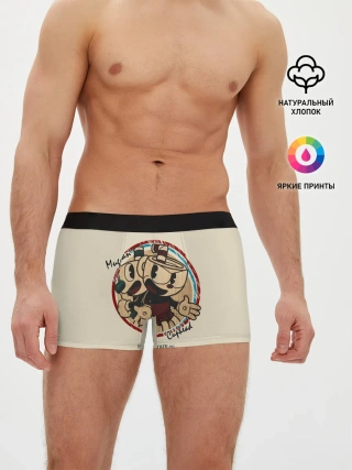 Мужские трусы боксеры / CUPHEAD
