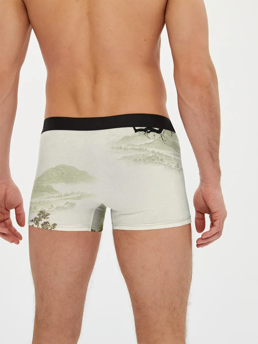 Мужские трусы боксеры / Kamado Tanjiro зарисовка