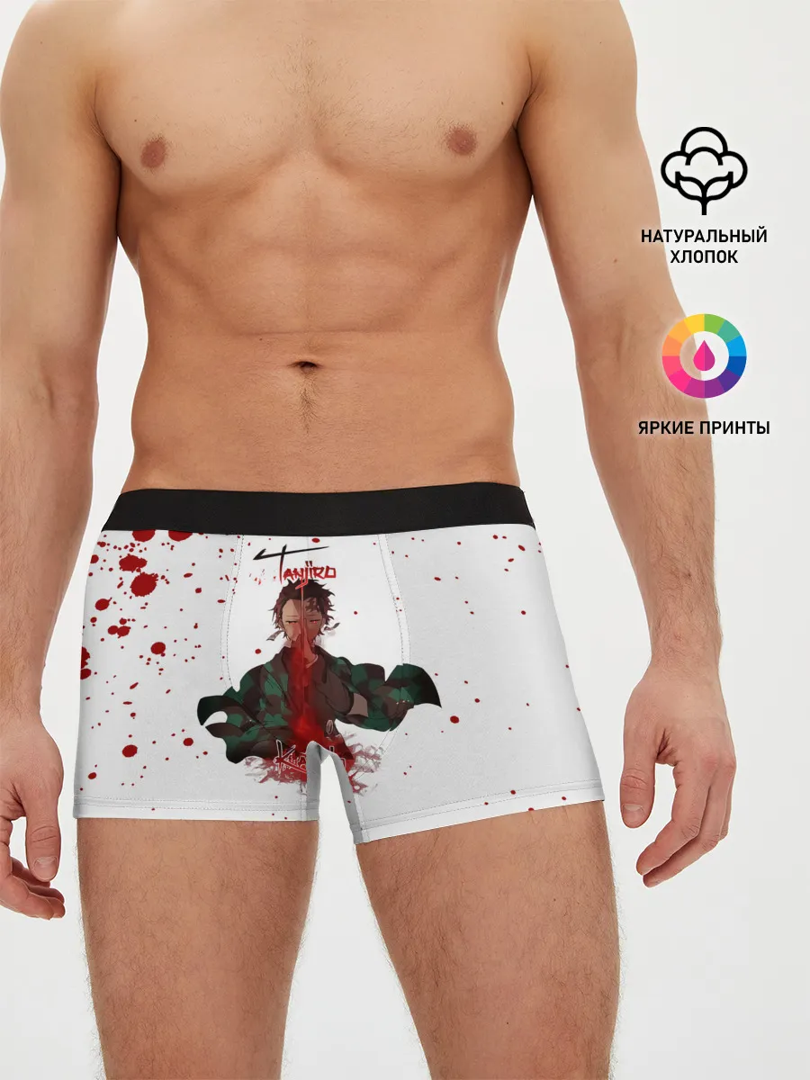 Мужские трусы боксеры / Tanjirou Kamado Kimetsu no Yaiba