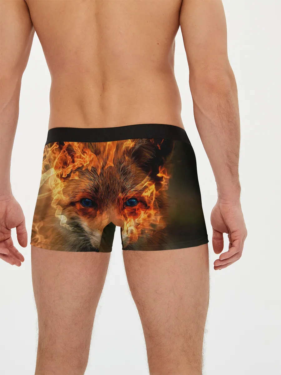 Мужские трусы боксеры / Огненная лиса