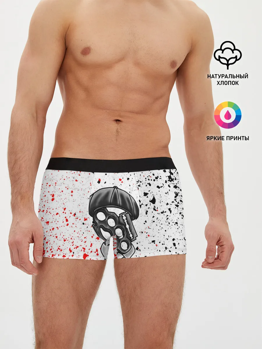Мужские трусы боксеры / ОСТРЫЕ КОЗЫРЬКИ