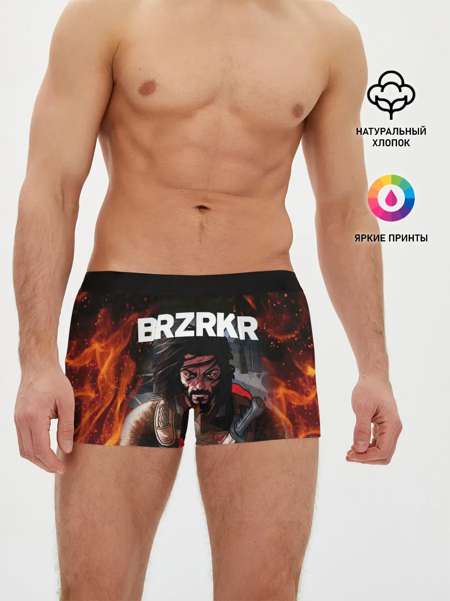 Мужские трусы боксеры / BRZRKR