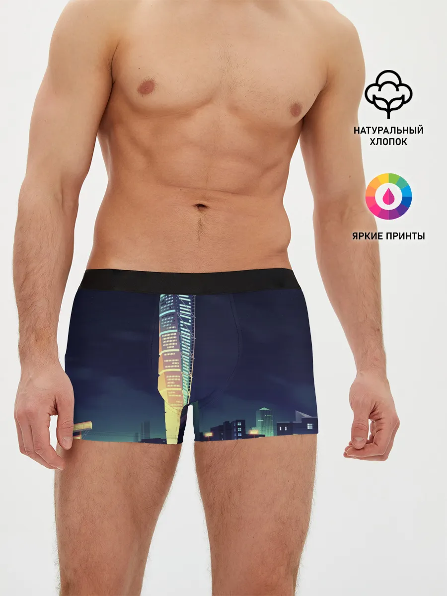 Мужские трусы боксеры / Ночной Город