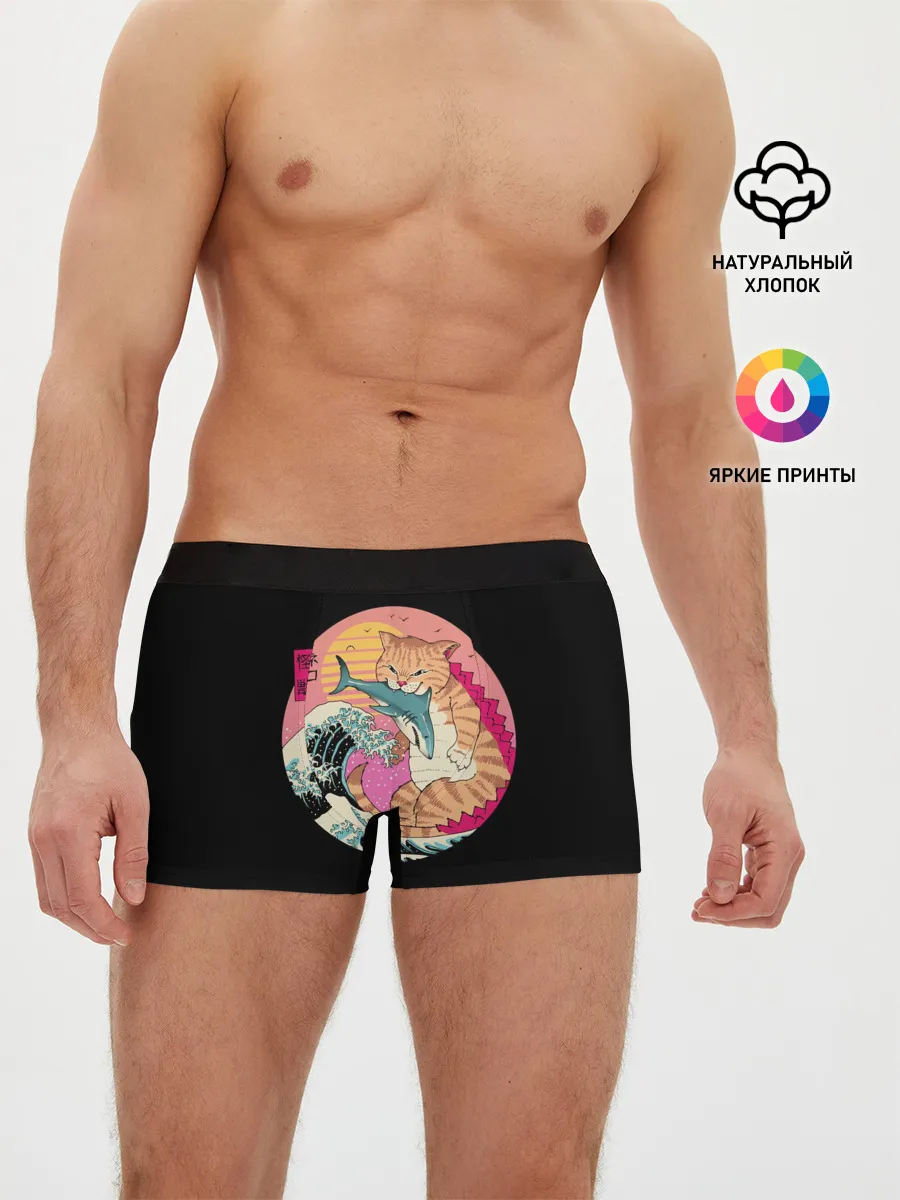 Мужские трусы боксеры / CATZILLA