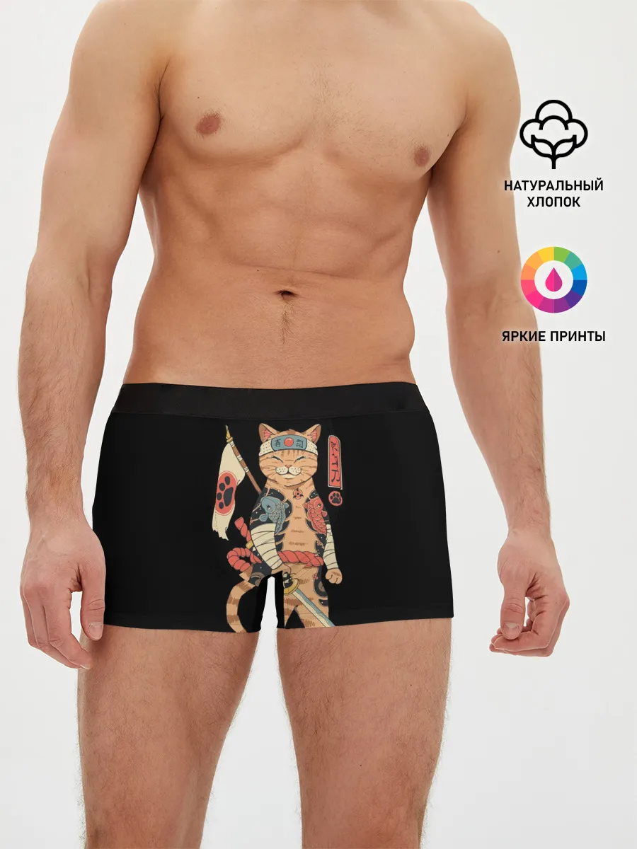 Мужские трусы боксеры / Shogun Cat