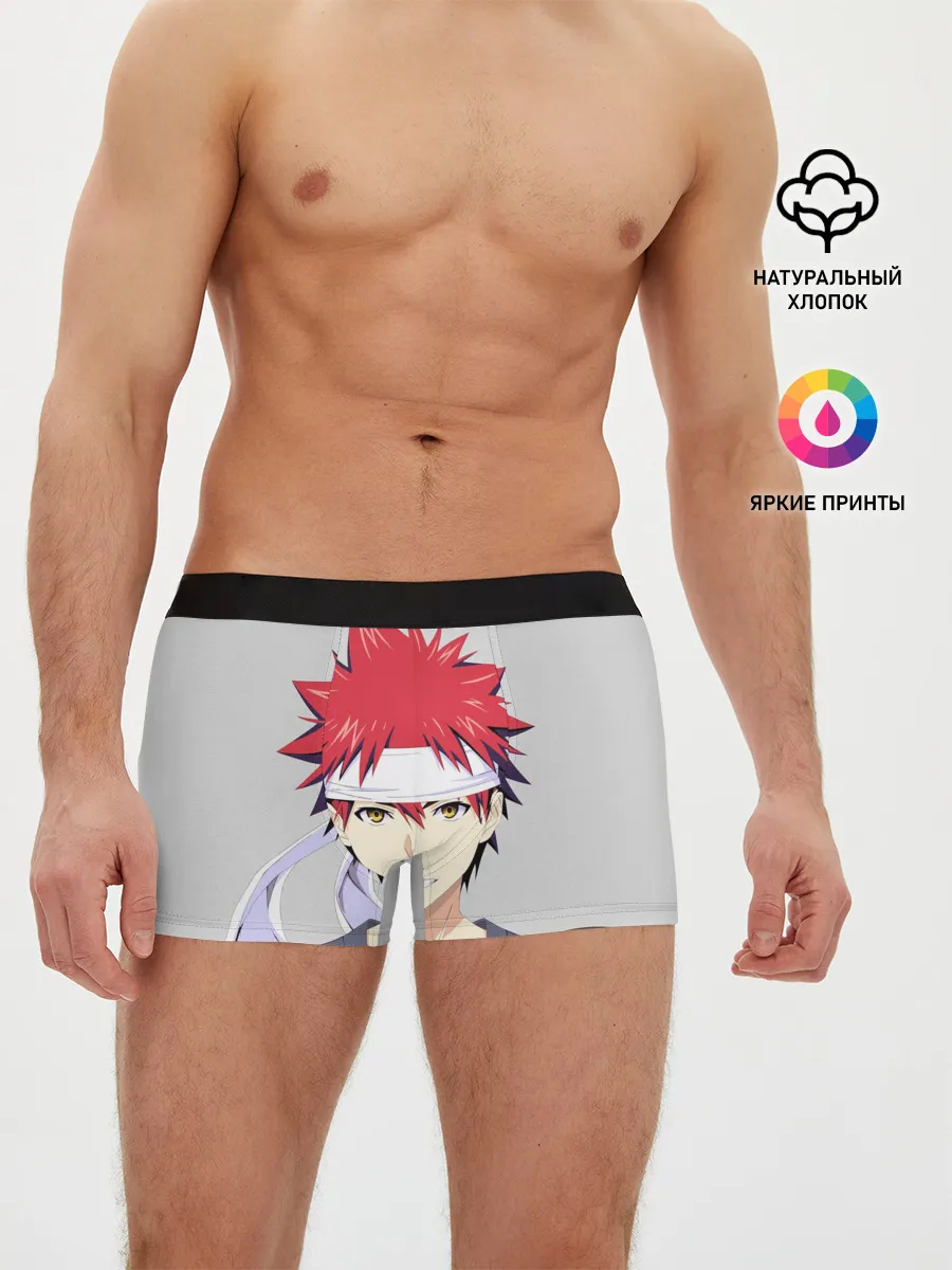 Мужские трусы боксеры / Food wars Shokugeki no Soma