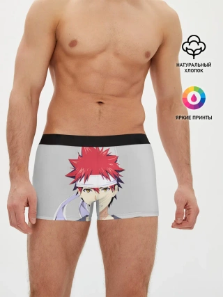 Мужские трусы боксеры / Food wars Shokugeki no Soma