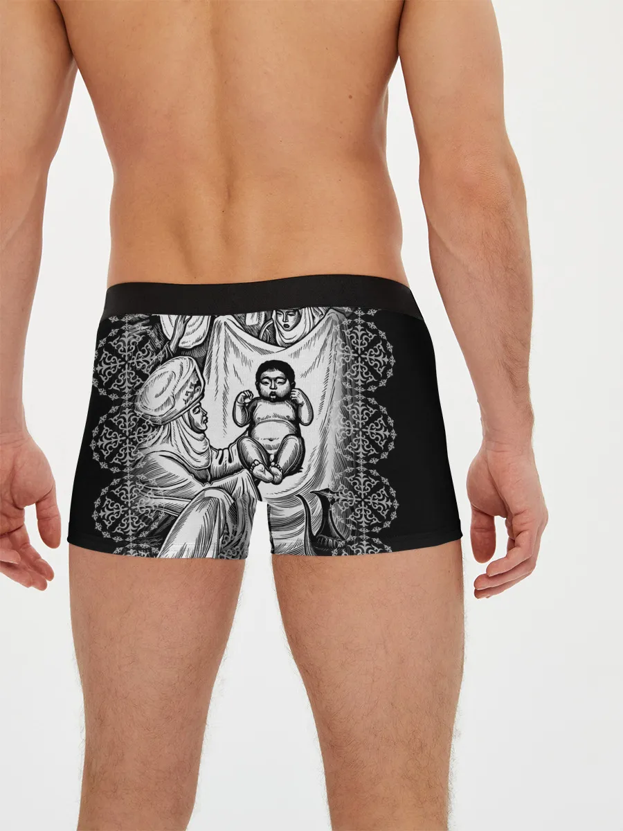 Мужские трусы боксеры / Манас Баатыр