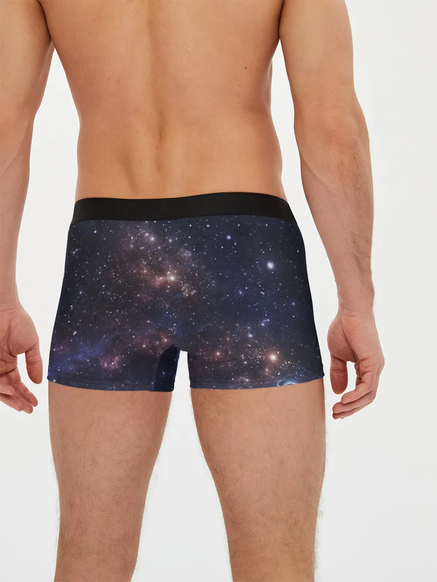 Мужские трусы боксеры / Кот на Жирафе