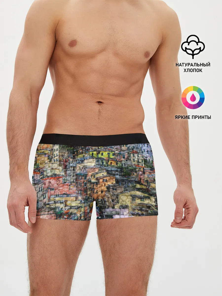 Мужские трусы боксеры / ГОРОДОК